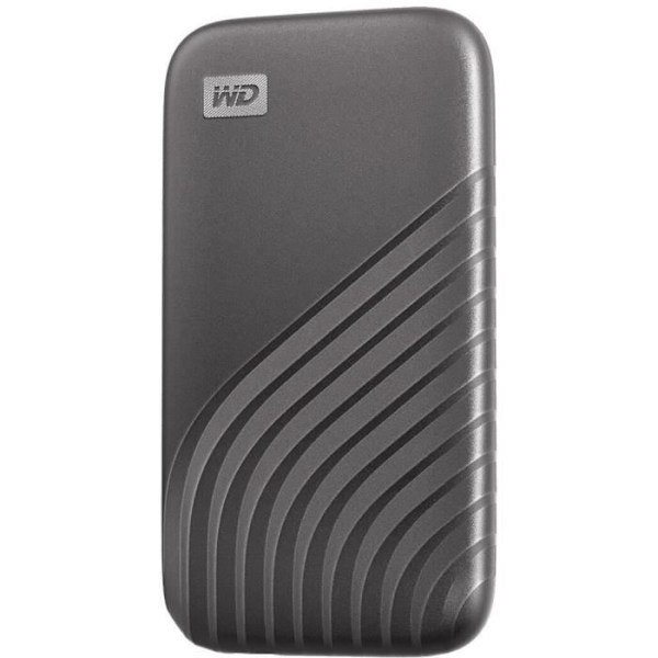 WD - Ulkoinen SSD-asema - My Passport™ - 2 Tt - USB-C - Harmaa
