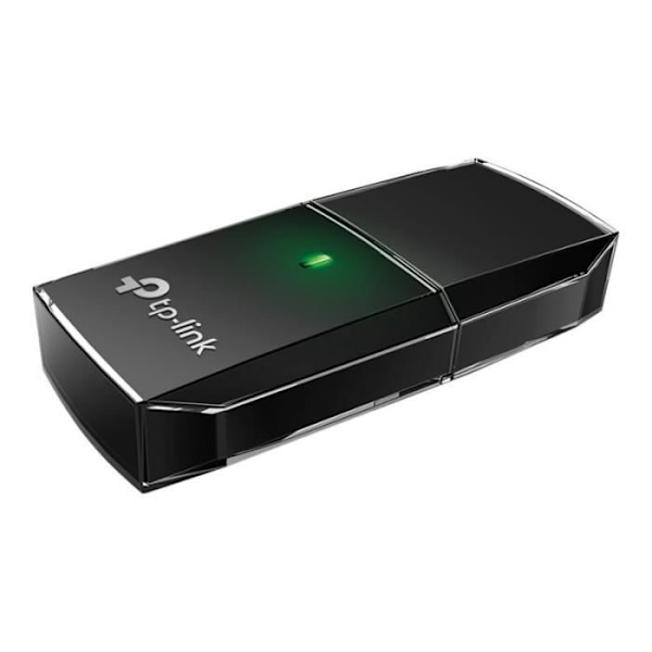 TP-Link Kraftfull WiFi-dongel AC 600 Mbps, Archer T2U USB wifi-adapter, wifi-dongel, Windows 11/10/8.1/8/7/XP, Mac OS