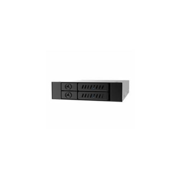 chf Chieftec CMR-225 Drive bay blank Support panel Sort (Chieftec backplane CMR-225, 2x 2,5'' SATA) - 47107132349