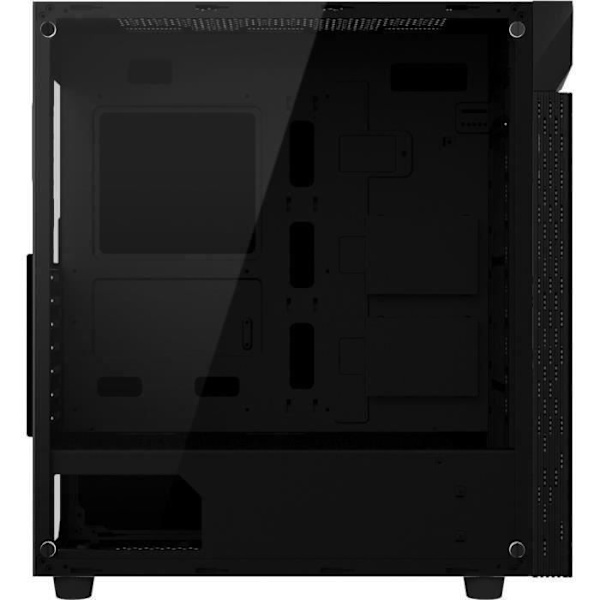 GIGABYTE AORUS GP-C200G PC CASE - Sort - Hærdet glas - ATX-format (GB-C200G) Sort