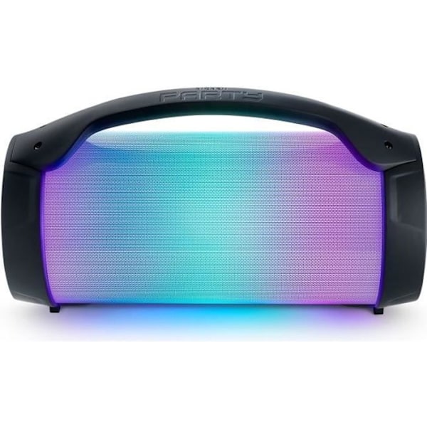 BIGBEN PARTYBTLITE Bluetooth-kaiutin - USB SD AUX IN + 1 MIKROFONI 30 CM musta