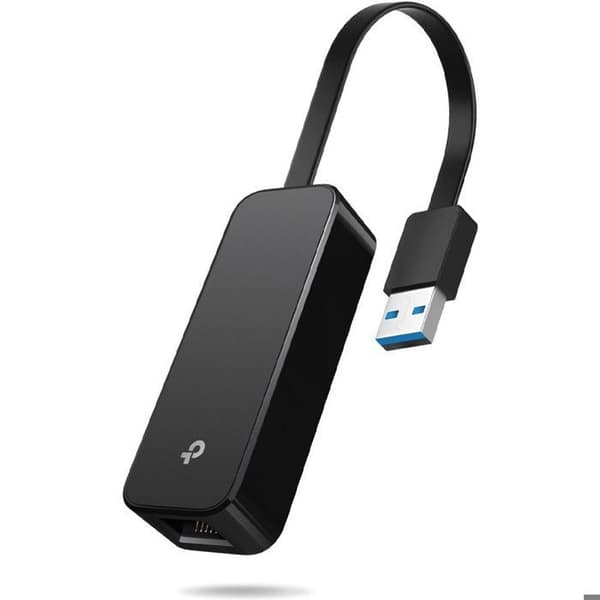 USB till Ethernet-adapter - TP-Link - UE306 - USB 3.0 - Kompatibel med Nintendo Switch - Svart svart
