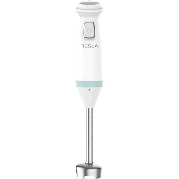 TESLA - HB510BWS - 4-in-1 sauvipuristin - 600 wattia - 4 nopeustasoa - Irrotettava varsi - Sininen ja valkoinen