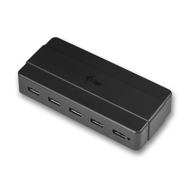 Keskitin (keskitin) - I-TEC - 7 porttia - USB 3.0 - Virtalähteellä