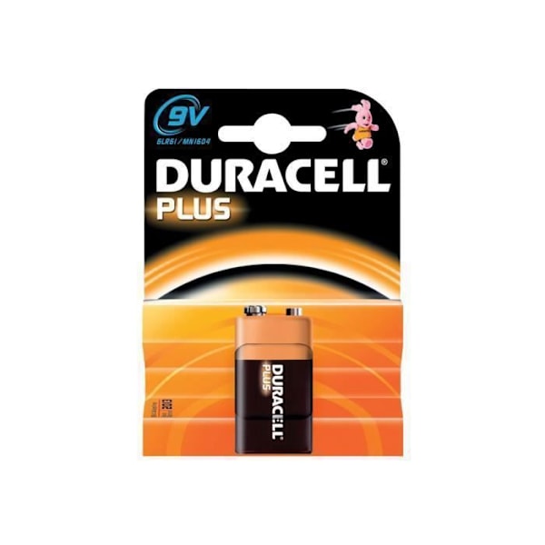 Duracell Plus MN1604 Paristo 10 x 9V Alkali