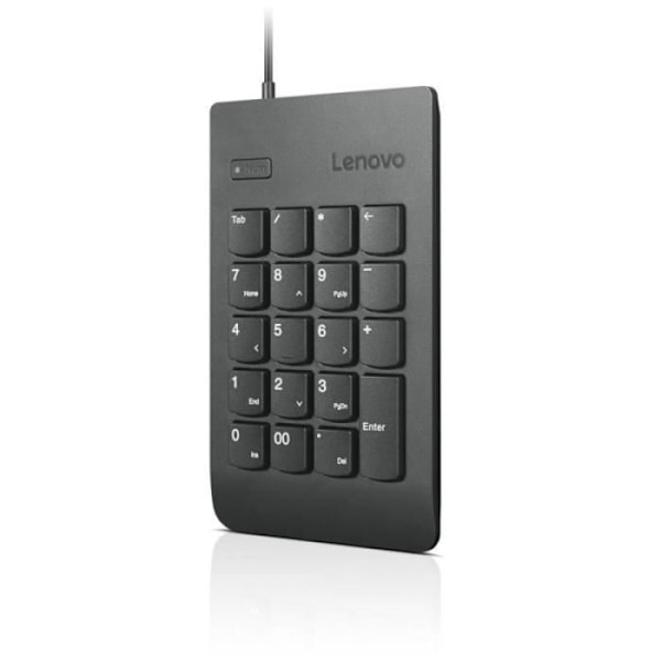 Numerisk tastatur - LENOVO - Numerisk tastatur Gen II - USB - Kablet - Sort