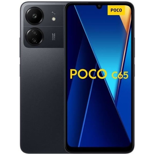 XIAOMI POCO C65 256GB Sort Svart