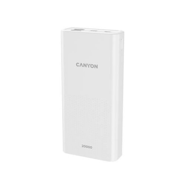 CANYON PB-2001 LITIUMPOLYMERI (LIPO) 20000 MAH VALKOINEN (CNE-CPB2001W)