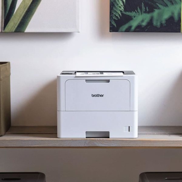 Monokrom printer - BROTHER - HLL6210DW - Netværk/Wifi - 50 ppm - Duplex