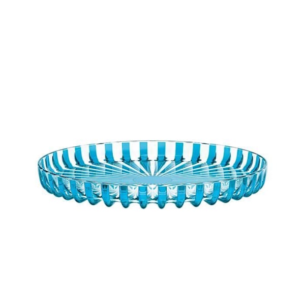 Plateau - Guzzini - 31 cm - Biologisk plast - Blå - Opvaskemaskine-sikker