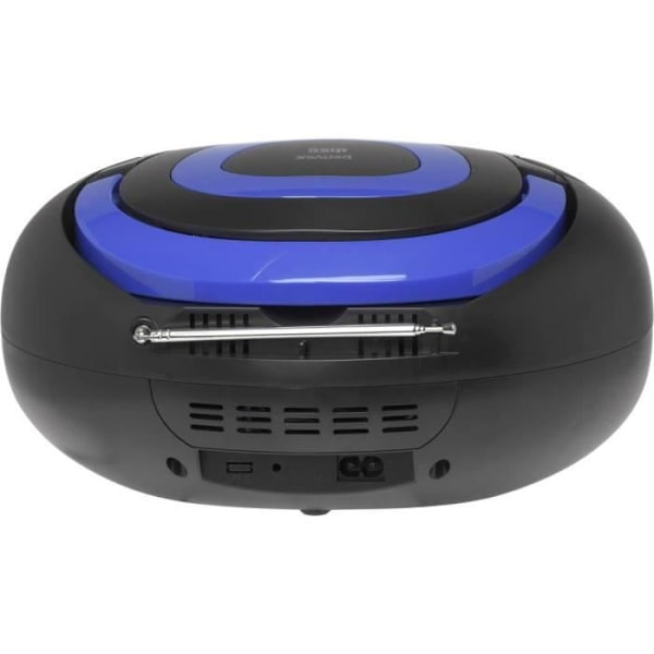 Radiopuhelin CD - Denver - TCL-212BT - Bluetooth - AUX - USB - FM blå