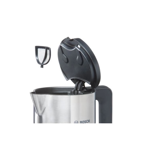 BOSCH TWK8611P Styline vattenkokare - Vit - 1,5L - 2400W - 4 temperaturnivåer Vit