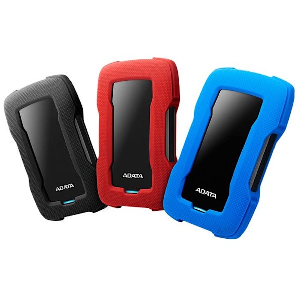 ADATA HD330 1TB USB 3.1 AES 256-bit ekstern harddisk Blå