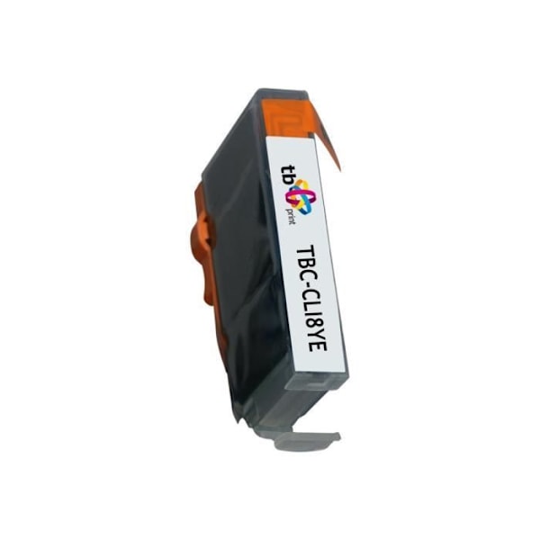 TB 14 ml keltainen mustepatruuna (vaihtoehto: Canon CLI-8Y) malleille Canon PIXMA iP3500, iP4500, MP510, MP520, MP610, MP960,…
