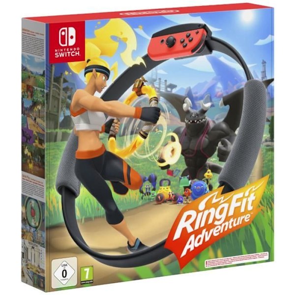 Ring Fit Adventure • Nintendo Switch -peli