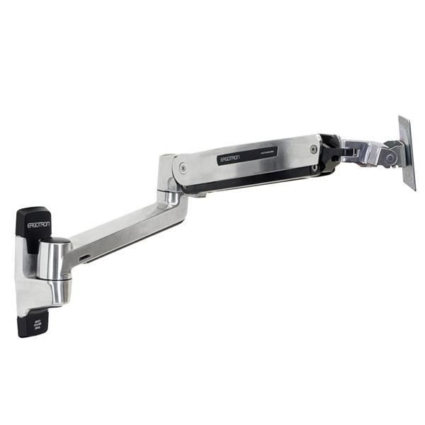 Skärmstativ - ERGOTRON - Polerat aluminium - 116,8 cm - Max 13,6 kg - Justerbar 51 cm