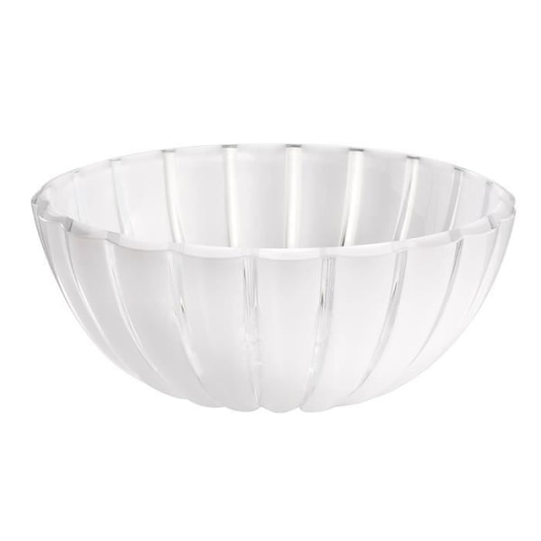 Saladier Dolce Vita Transparent - Guzzini - 30 cm - Økologisk - Elegant - Stor kapacitet