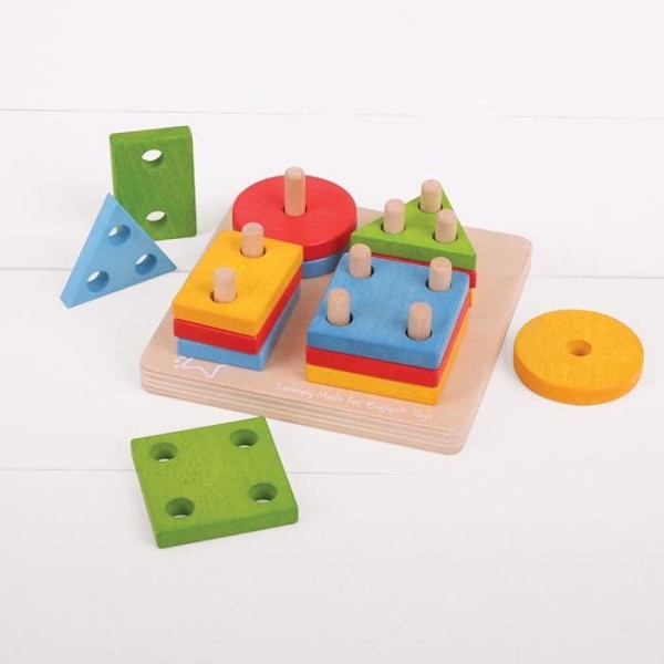 Bigjigs Toys My First Shape Sorter (4 muotoa)