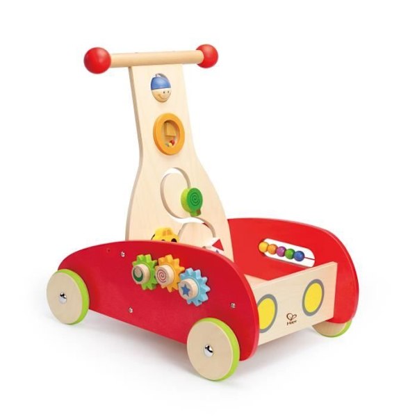 Hape E0370 rollator Röd