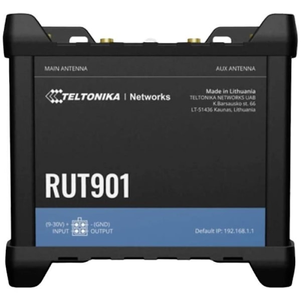 Teltonika RUT901 Wi-Fi-router Indbygget modem: LTE 2,4 GHz