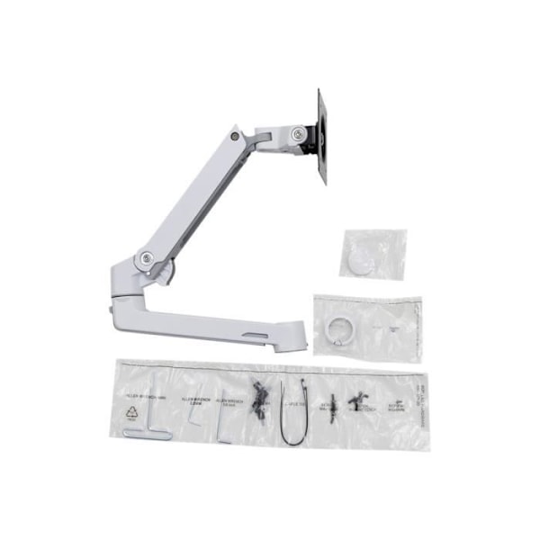 Skærmstøttearm - Ergotron - Skærm - Hvid - 11,34 kg Max - 1 Display Understøttet