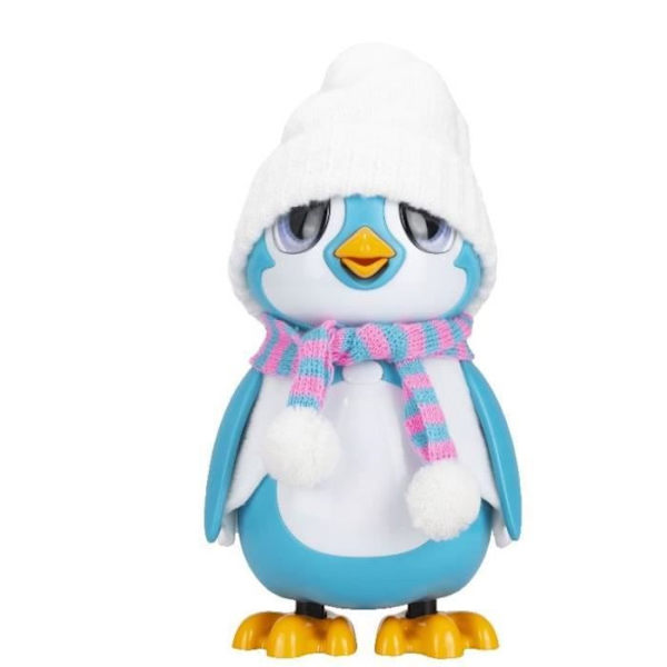 Sininen interaktiivinen pingviini - SILVERLIT - RESCUE PENGUIN - 20 tunnetta - Pakkauspakkaus mukana Blå