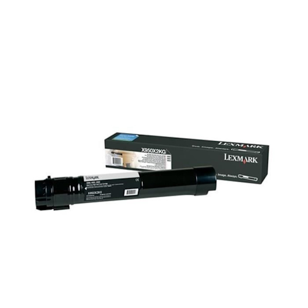 LEXMARK X950, X952, X954 väriainekasetti - musta - 32 000 sivua - 1 kpl pakkaus