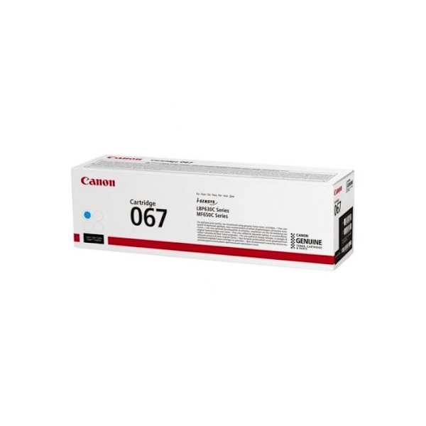 Canon 067 - Cyan - Cyan Toner (1250 sider ved 5%)