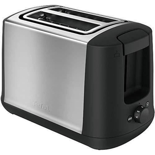 Rist toaster TEFAL TT340830 - 2 skiver - Sort - 850W - Optøsningsfunktion sort