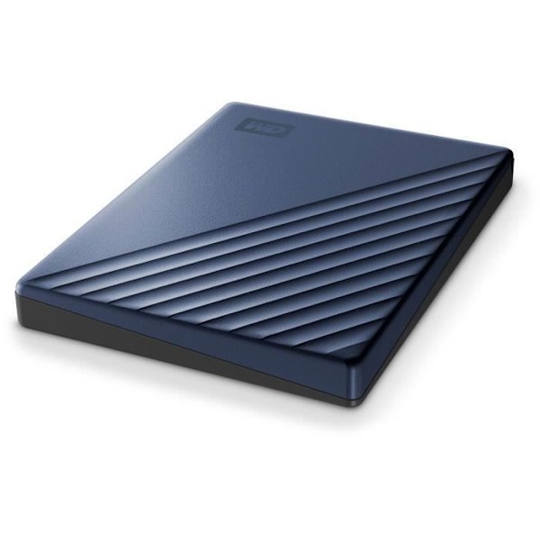 Bärbar extern hårddisk - WESTERN DIGITAL - My Passport Ultra - 2 TB - USB 3.0 - Blå