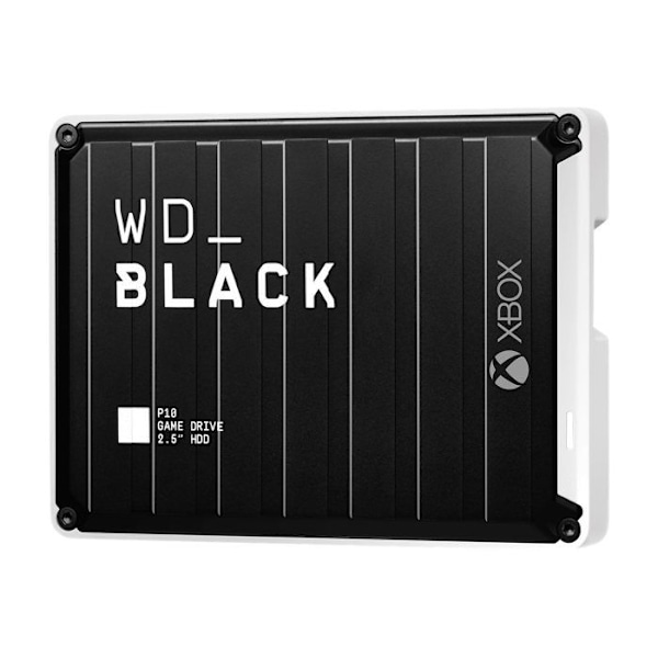 WD - Ekstern gaming-harddisk - WD Black P10 til Xbox - 4 TB - WDBA5G0040BBK
