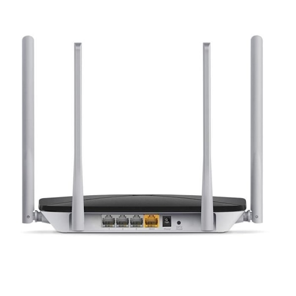 MERCUSYS AC1200 Dual Band WiFi-router, kompatibel med IPTV och IPv6, enkel installation, idealisk för spel, streaming, AC12