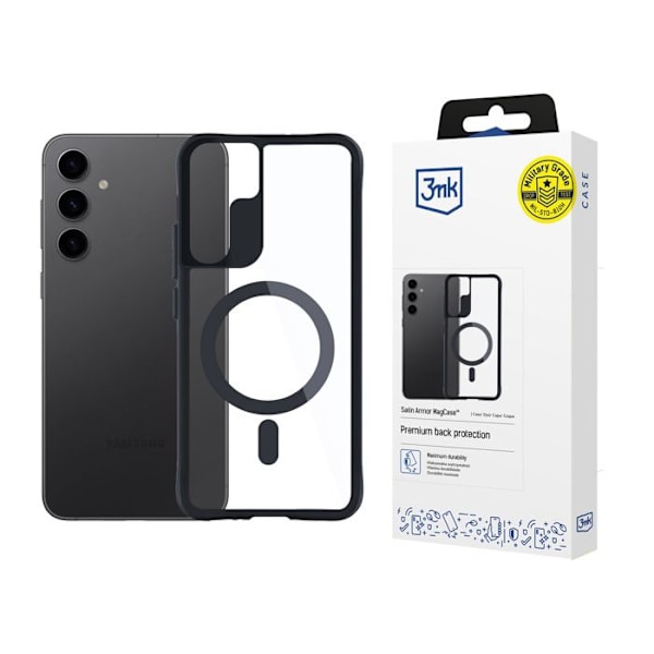Samsung Galaxy S24+ - MagCase 3Mk Satin Armor -kotelo