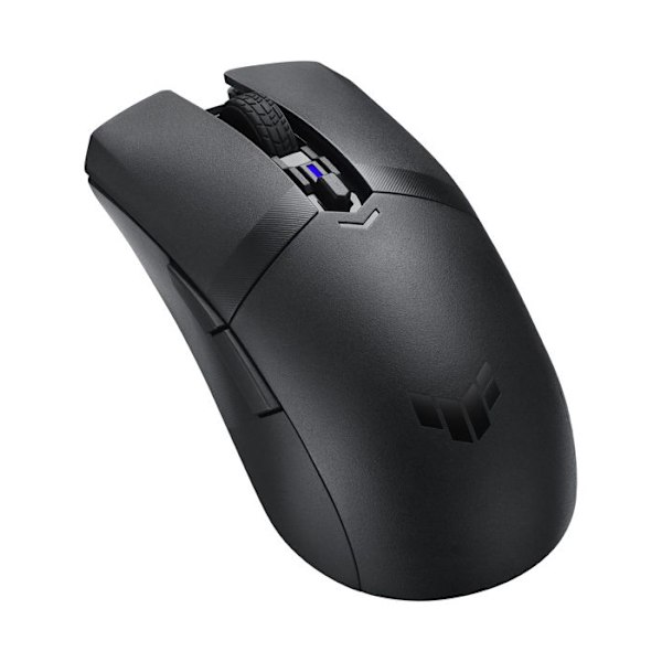 Trådløs mus - ASUS - TUF M4 - 6 programmerbare knapper - RGB LED-baggrundsbelysning - 12000 dpi Sort