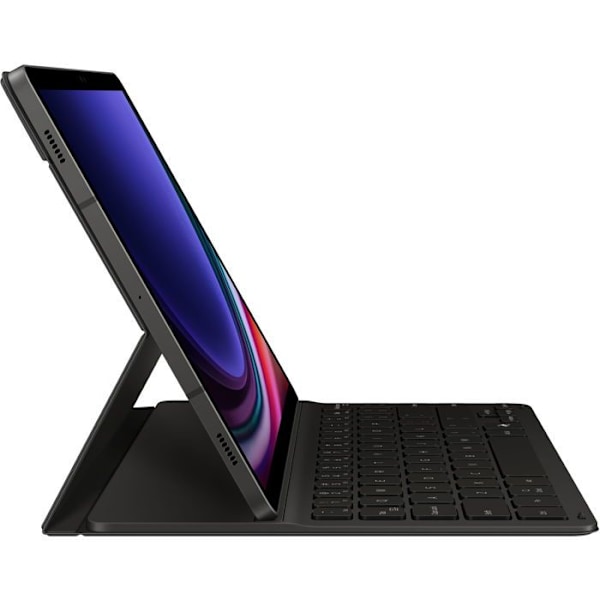 Samsung Galaxy S9/S9 FE/S10 FE Kirjan kansi näppäimistö Slim Musta