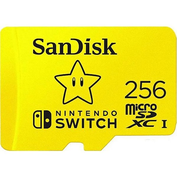 SANDISK Extreme 256GB microSDXC hukommelseskort til Nintendo Switch - V30/U3/C10/R100/W90
