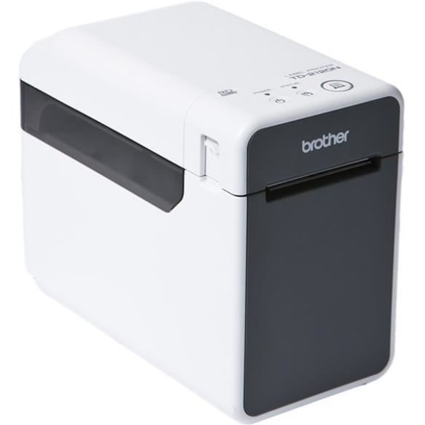 BROTHER P-Touch TD-2120N etiketter - sort / hvid - termisk - USB / Ethernet