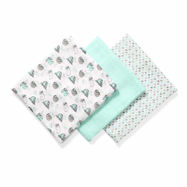 Babyono vårdset - 5409763 - Naturliga ekologiska bambufiberblöjor Mint