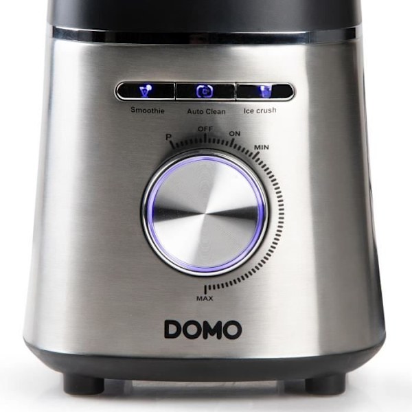 Blender - DOMO - DO740BL - Høj hastighed - 1400 W - 1,75 L - Grå Grå