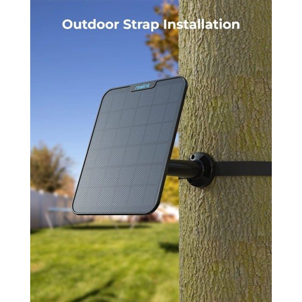 Balise solaire - Reolink solpanel 2 svart (5,8W)