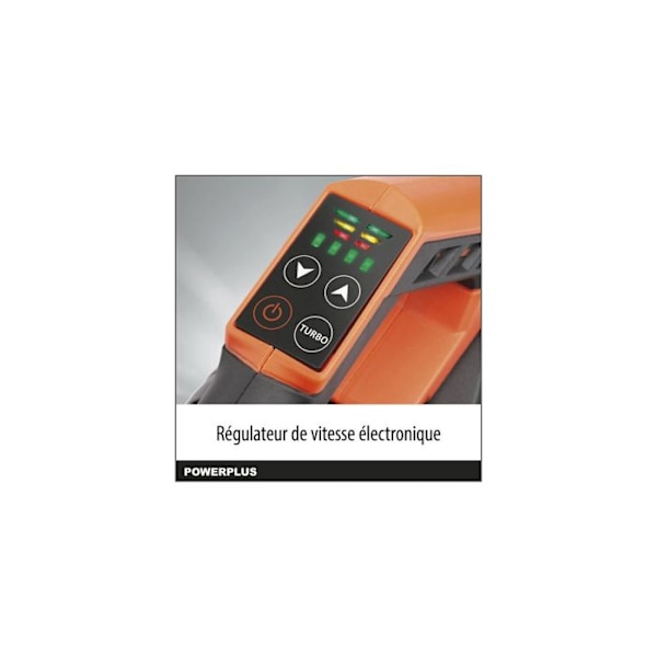 Souffleur batteri 20 Volt hastighed 145 km