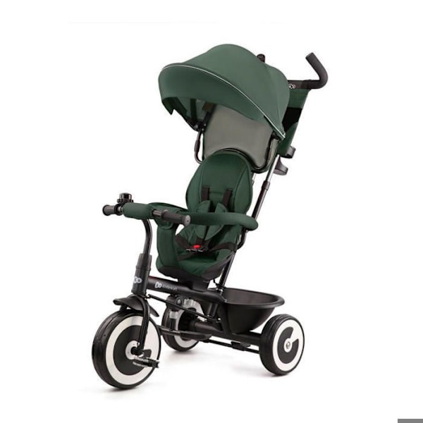 Tricycle udviklingsmodel KINDERKRAFT Aston - 3 hjul - Fra 9 måneder til 5 år - Mystic Green Grøn