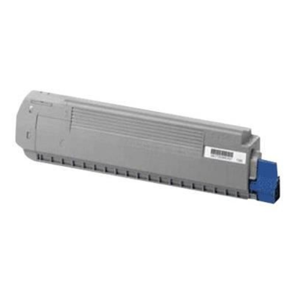 OKI kompatibel MC861 Cyan standard tonerpatron 10.000 sider