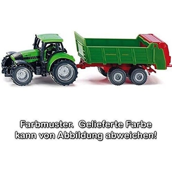 Miniaturekøretøj - SIKU Traktor og Spreder - Blandet - Fra 3 år
