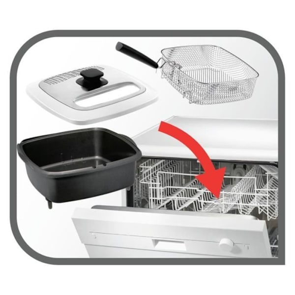 TEFAL FR495070 Versalio deluxe 9 i 1 frituregryde