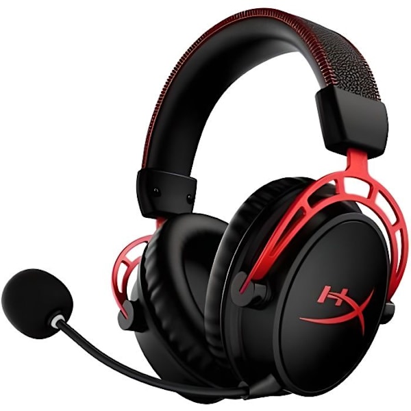 HyperX Cloud Alpha Wireless PC Headset Sort og rød