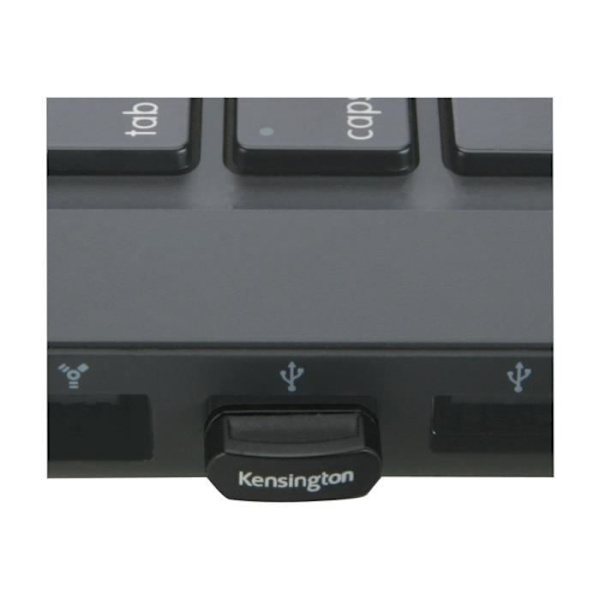 Kensington Pro Fit mellemstørrelse højrehåndet mus Optisk trådløs 2,4 GHz USB trådløs modtager Sort Sort
