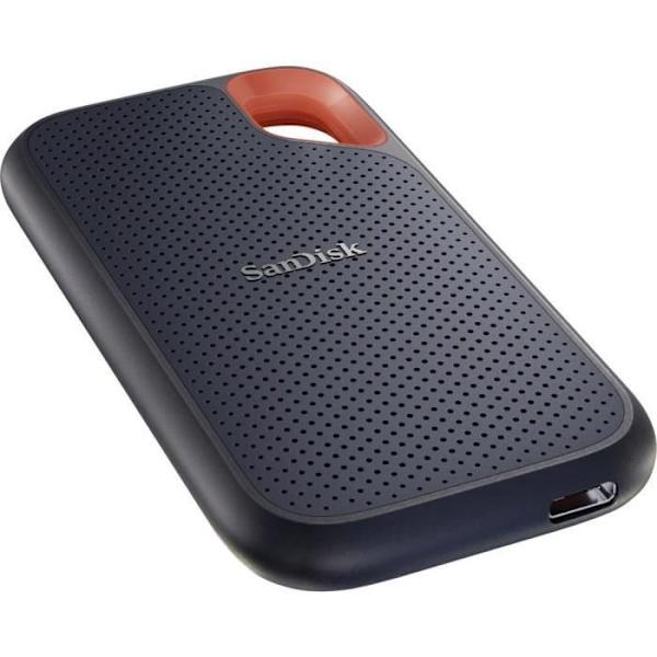 Ekstern SSD - SanDisk Extreme® - 2TB - USB 3.2 Gen 2 - Vandtæt, støvtæt - Sort