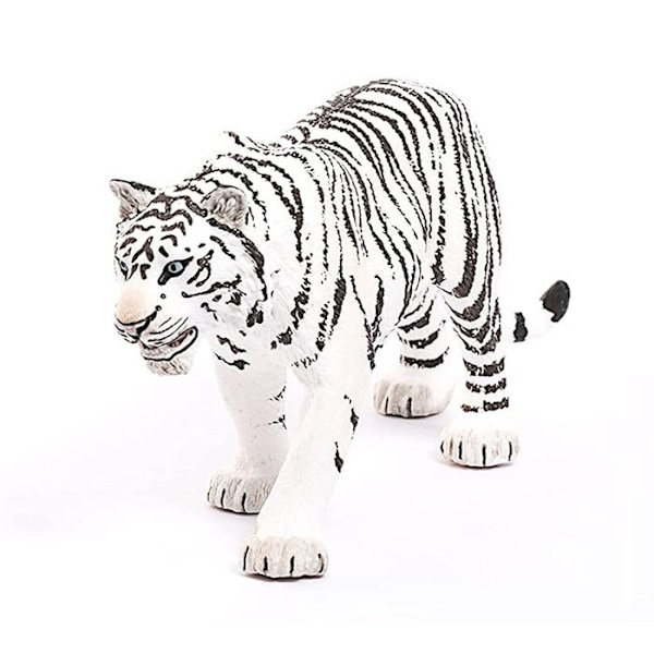 Schleich Kuva 14731 - Savannah-eläin - Uros valkoinen tiikeri Vit och svart