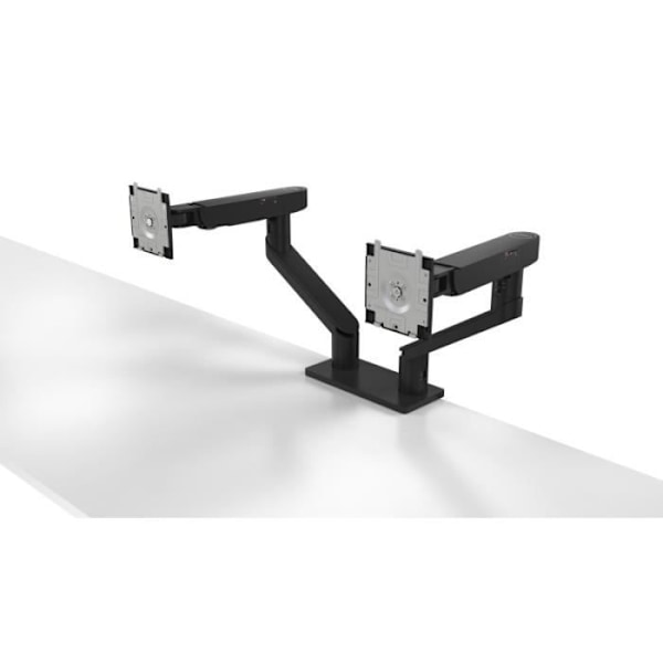 Dobbelt monitorarm - DELL - MDA20 - Til skærme 19''-27'' - Bordmontering - Sort Sort
